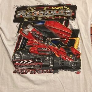 Sprint car racing track Tee